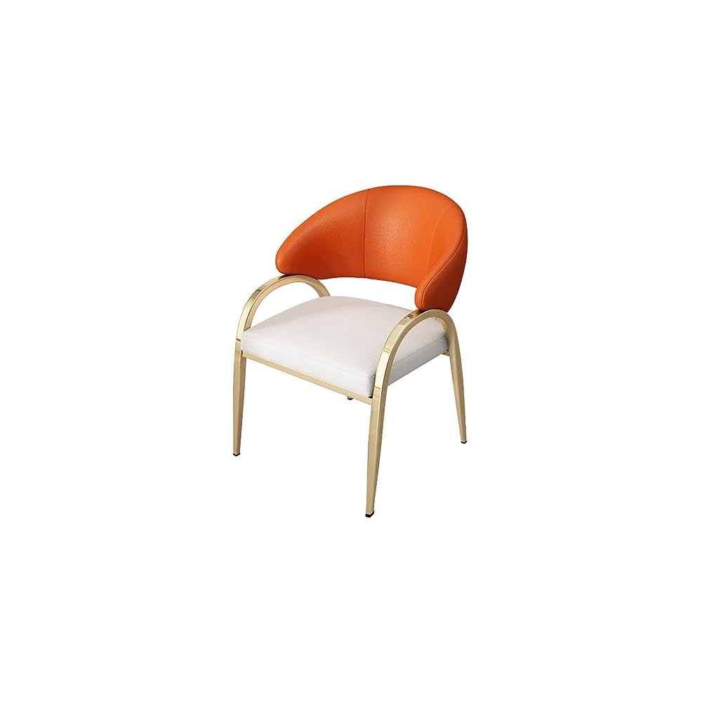 Leather Dinning Chair Home Table Living Room Arm Dining Chairs Kitchen Designer Household