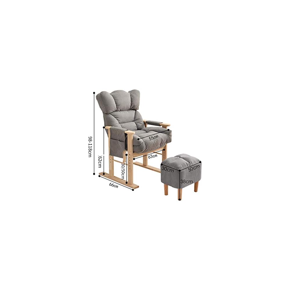 n.g. Living Room Accessories Lazy Sofa Bedroom Single Computer Sofa Leisure Home Lazy Chair Small Apartment Balcony Folding Lounger A
