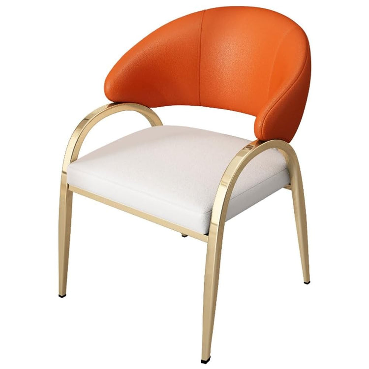 Leather Dinning Chair Home Table Living Room Arm Dining Chairs Kitchen Designer Household